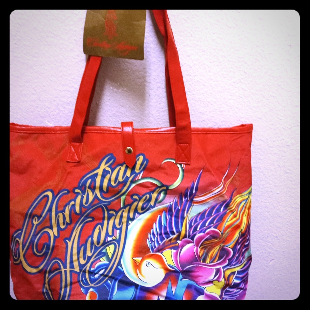 Christian Audigier shoulder bag